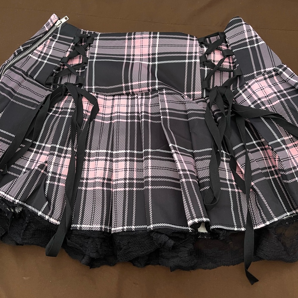 Yesstyle lace tie skirt